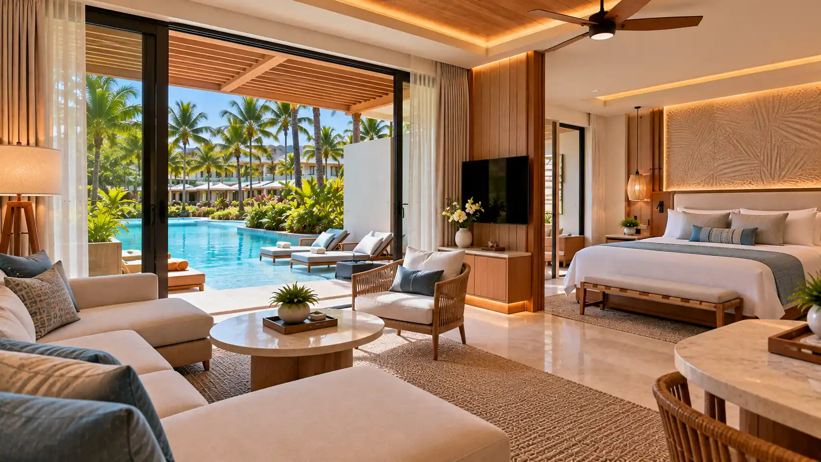 Swim Up Emperor Suite